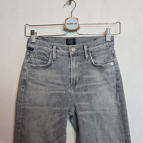 Citizens of Humanity Rocket Crop High-Rise Skinny – Salt Stone, Size 24 - Picture 8 of 13